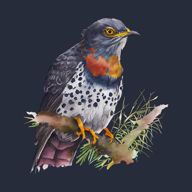 Cuckoo Bird On A Tree 5.0 by CreativeDesignsx