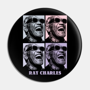 Ray Charles 1977s Pop Art Pin