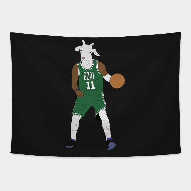 Kyrie Irving, The GOAT Tapestry by rattraptees