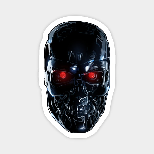 Terminator Cyborg Magnet by nabakumov