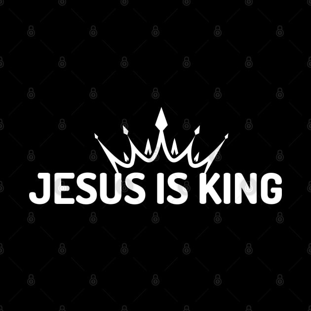 Jesus is King, Christian by ChristianLifeApparel