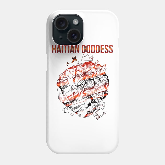 Haitian Goddess Phone Case by kenallouis