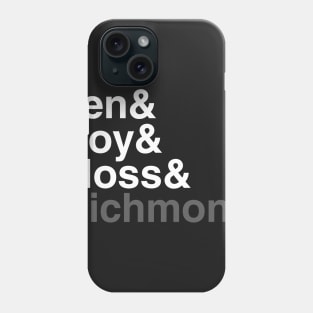 IT Crowd helvetica Phone Case