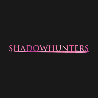 Shadowhunters logo (pink watercolour) / The Mortal Instruments - Clary, Alec, Jace, Izzy, Magnus - Malec - Parabatai - rune T-Shirt