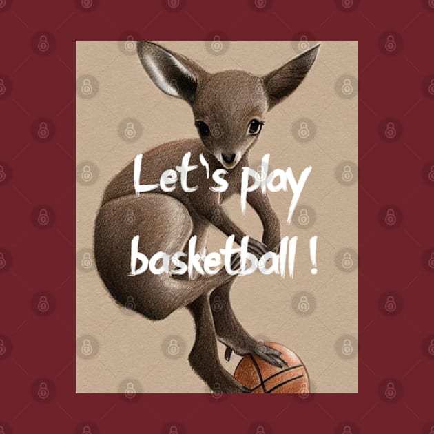 Kangaroo Let's play basketball by Be stronger than your past