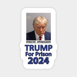 Trump For Prison 2024 Magnet