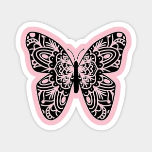 Butterfly Mandala Magnet