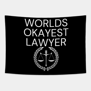 World okayest lawyer Tapestry