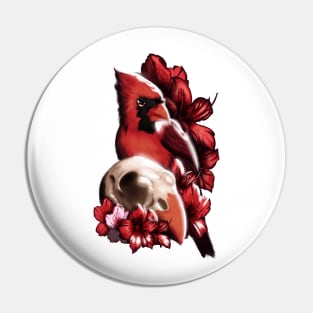 Northern Cardinal - Cardinalis Vanitas Pin