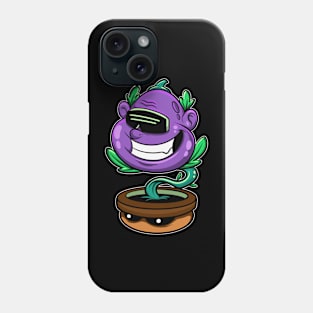 chill plant cartoon Phone Case