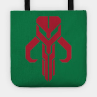 Mythosaur Geometric Emblem Red Tote