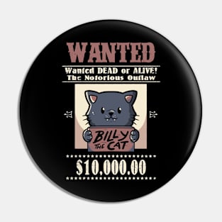 Wanted Cat by Tobe Fonseca Pin