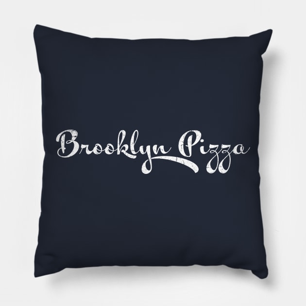 Brooklyn Pizza Pillow by TheAllGoodCompany