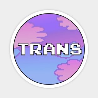 Trans - Lowfi Anime Aesthetic Magnet