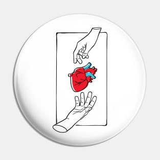 Take my Heart Pin