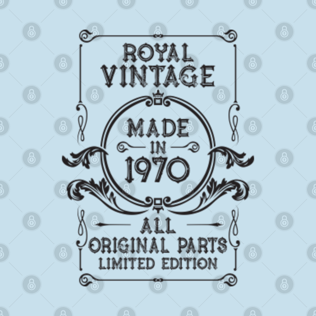 Discover Royal vintage made in 1970 all original parts limited edition - 1970 - T-Shirt