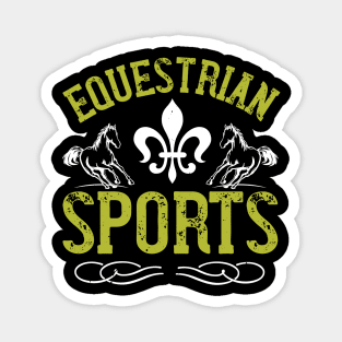 Equestrian Sports Magnet