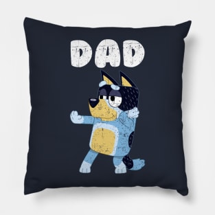 VINTAGE - NEW BLUEY DAD Pillow