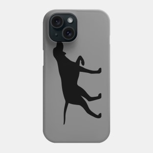 Pointer Dog Silhouette Phone Case