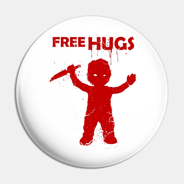 Chucky Hugs Pin by akawork280