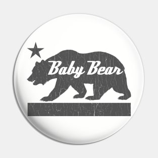 California Bear Family (BABY Bear) Pin