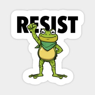 Resist-Frog Magnet