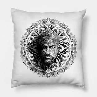 Mr Mandala Pillow