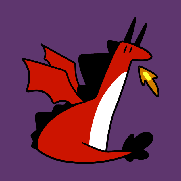 Little Red Dragon by saradaboru
