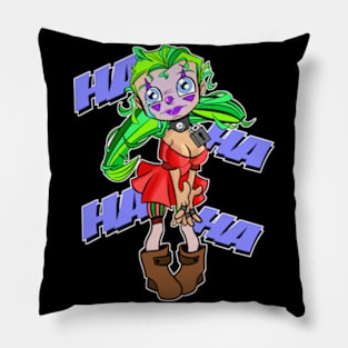 Girl Clown Pillow