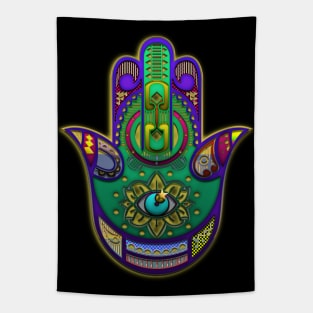 Hamsa 3D Tapestry