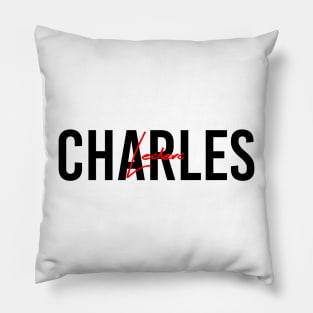 Charles Leclerc Design Pillow