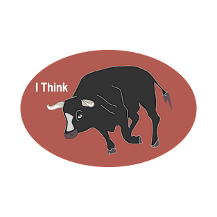 Black Bull Is Thinking T-Shirt