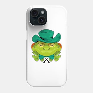 st patrick frog Phone Case