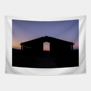 Sunset at picnic area Tapestry