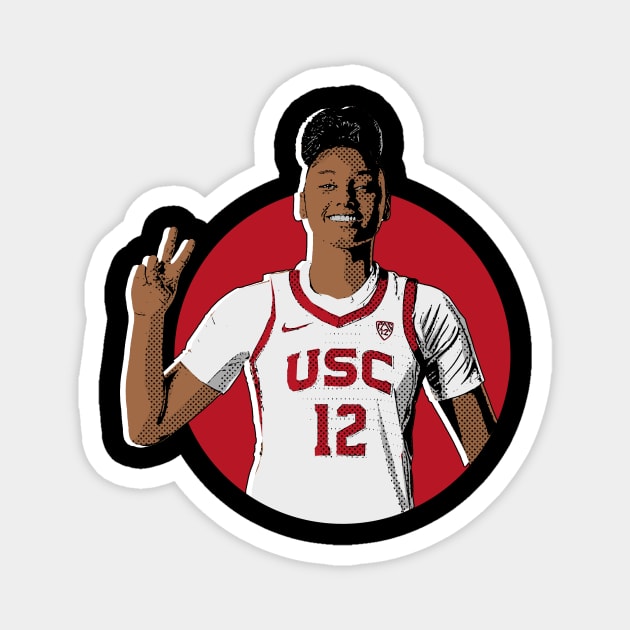 juju watkins comic style Magnet by Bread Barcc