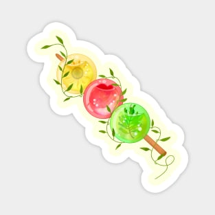 Floral Dango Magnet