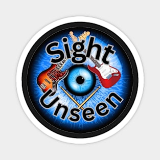 Sight Unseen Hard Rock Band Magnet