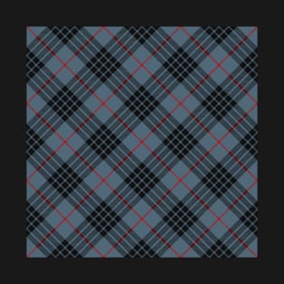 Clan Mackay Blue Tartan Rotated T-Shirt