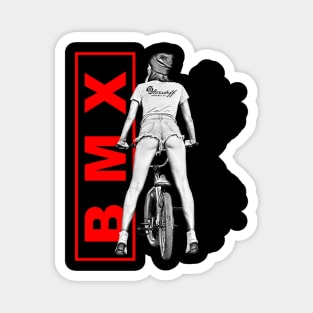 Life Behind Bars BMX Bicycle Magnet