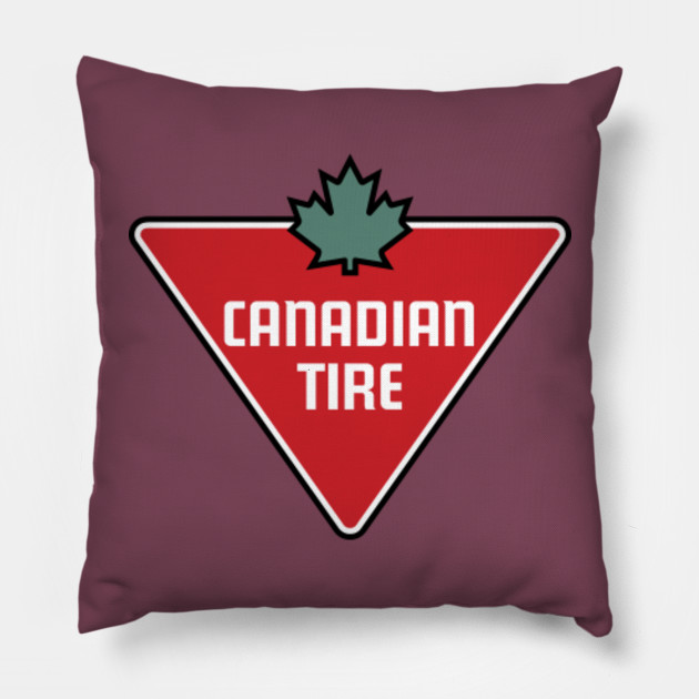Canadian Tire Logo Canadiantire Pillow Teepublic