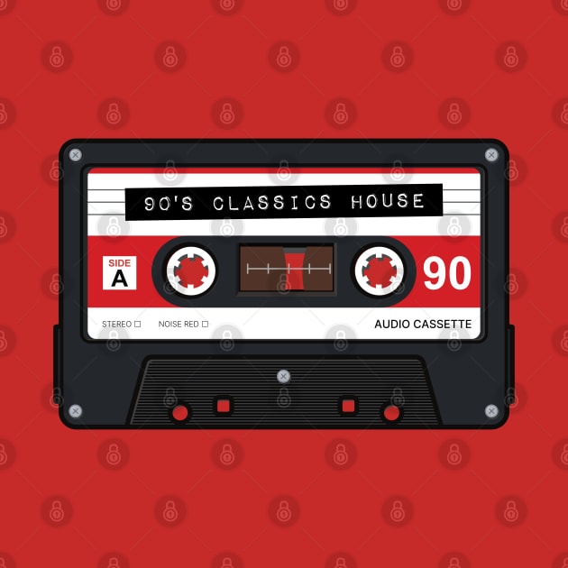 90s Classics House Music Cassette Tape by Hixon House