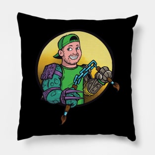 B Shelly Logo Pillow