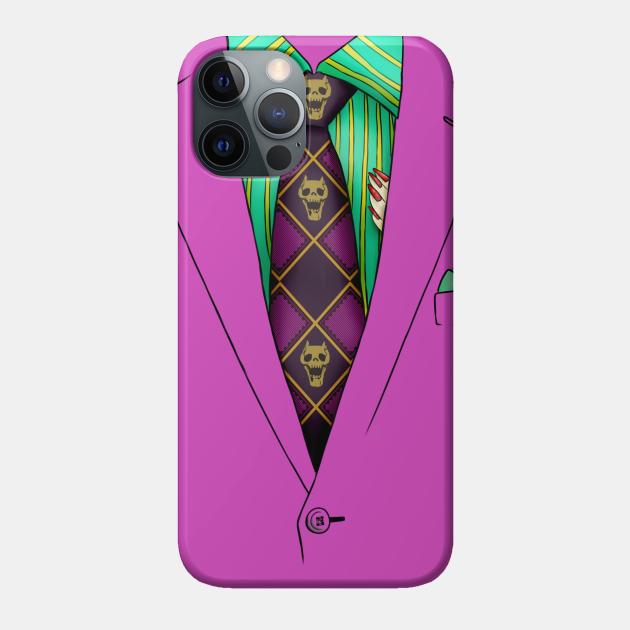 Kira Yoshikage Suit - Jojos Bizarre Adventure - Phone Case | TeePublic