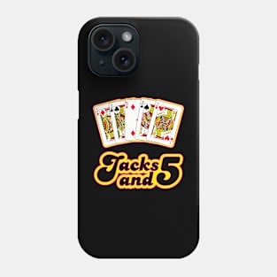 Jacks and Five Phone Case