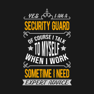 Funny Security Guard I Men Women Gift I Security T-Shirt