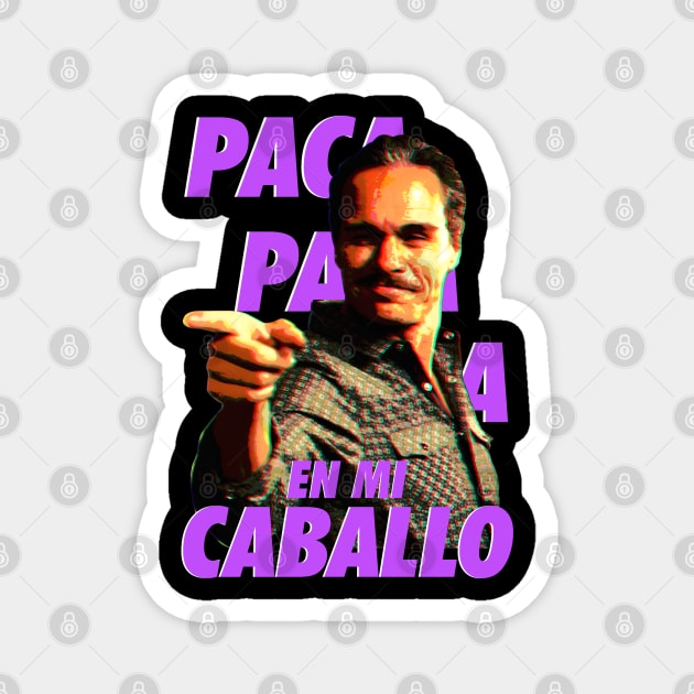 Lalo Paca Paca Paca Tee Magnet by RetroVania