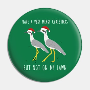 Screaming Curlews Christmas Pin