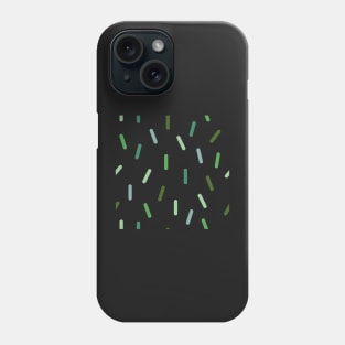 Sprinkle Confetti Green Chunkies Phone Case