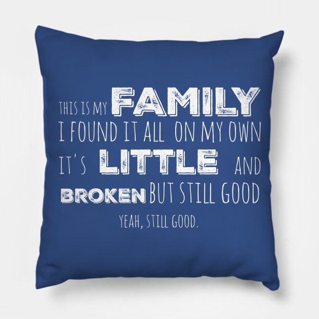 Ohana Pillow by alliejoy224