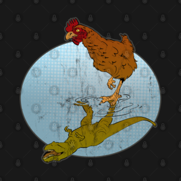 t rex evolution to chicken